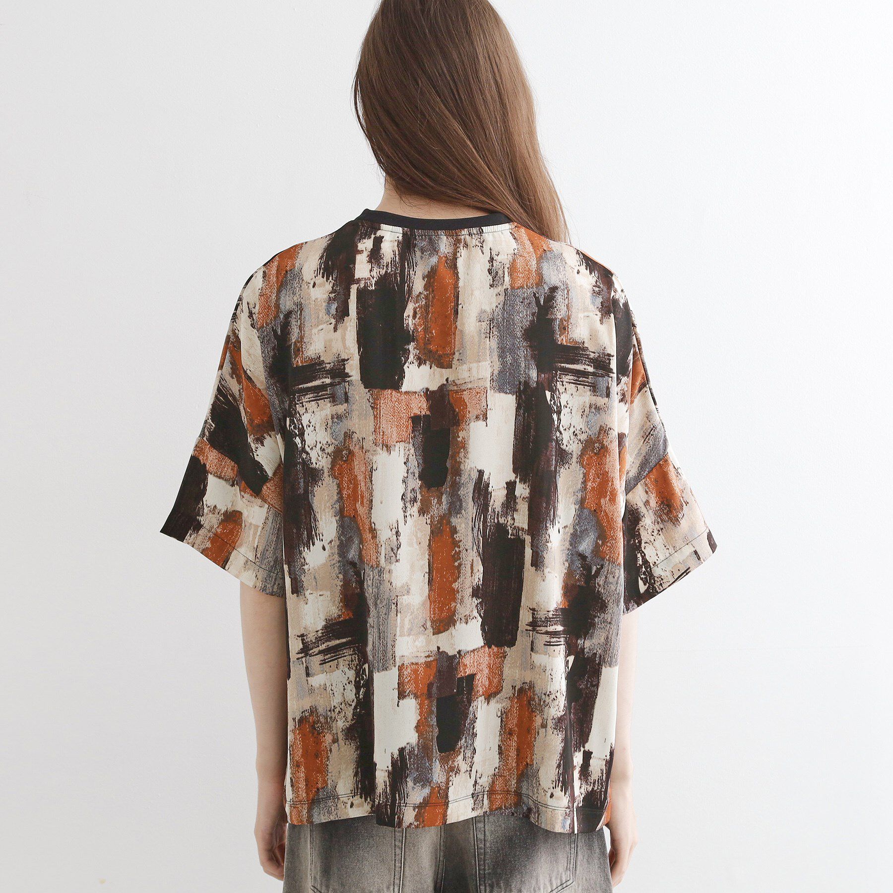 tk.TAKEO KIKUCHI「アブストラクトドルマンカットソー」|Tシャツ・カットソー|