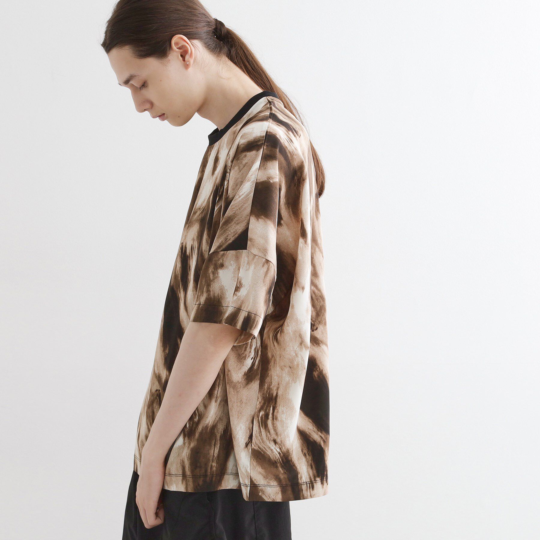 tk.TAKEO KIKUCHI「アブストラクトドルマンカットソー」|Tシャツ・カットソー|