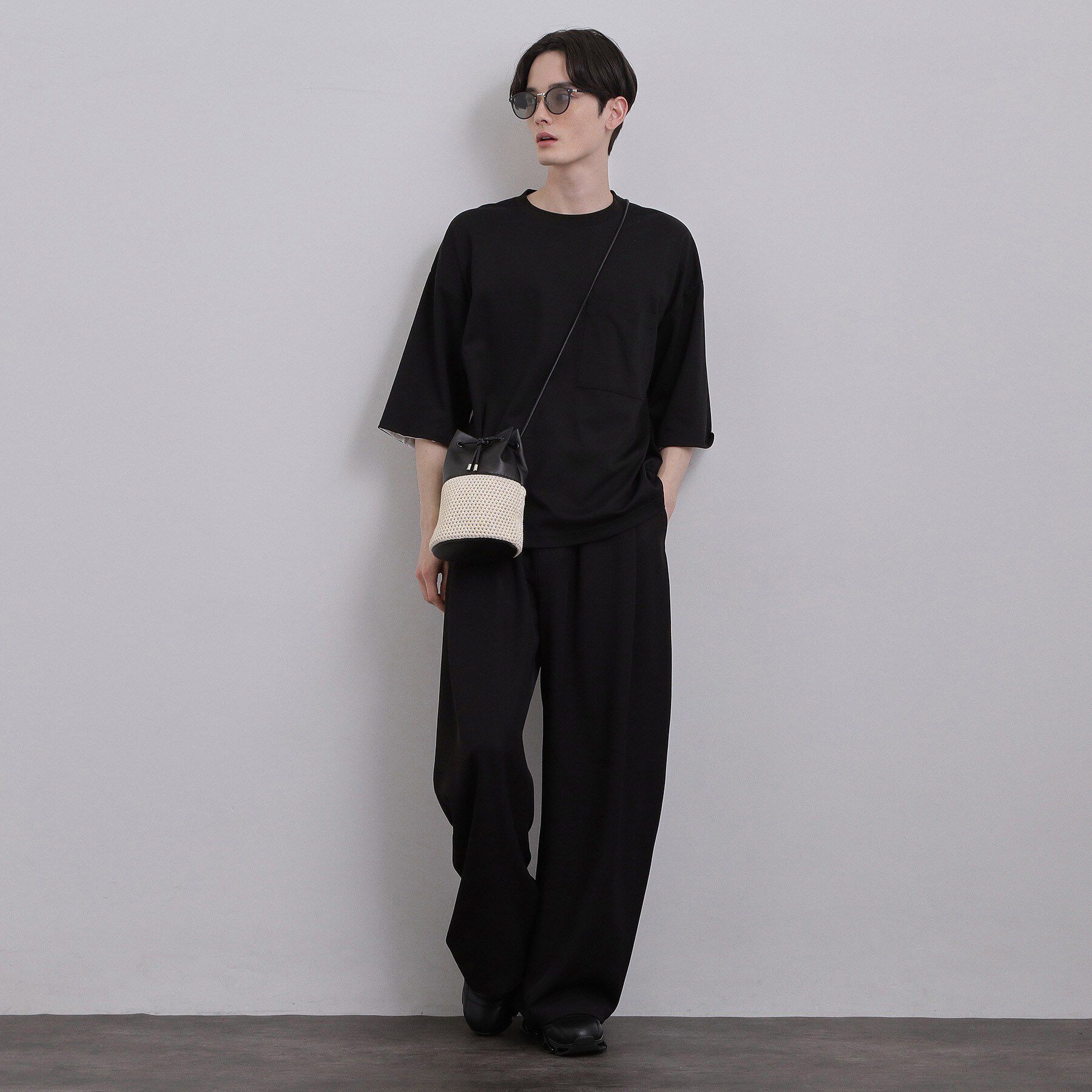 tk.TAKEO KIKUCHI「【2WAY】巾着ショルダーバッグ」|ショルダー・メッセンジャー|