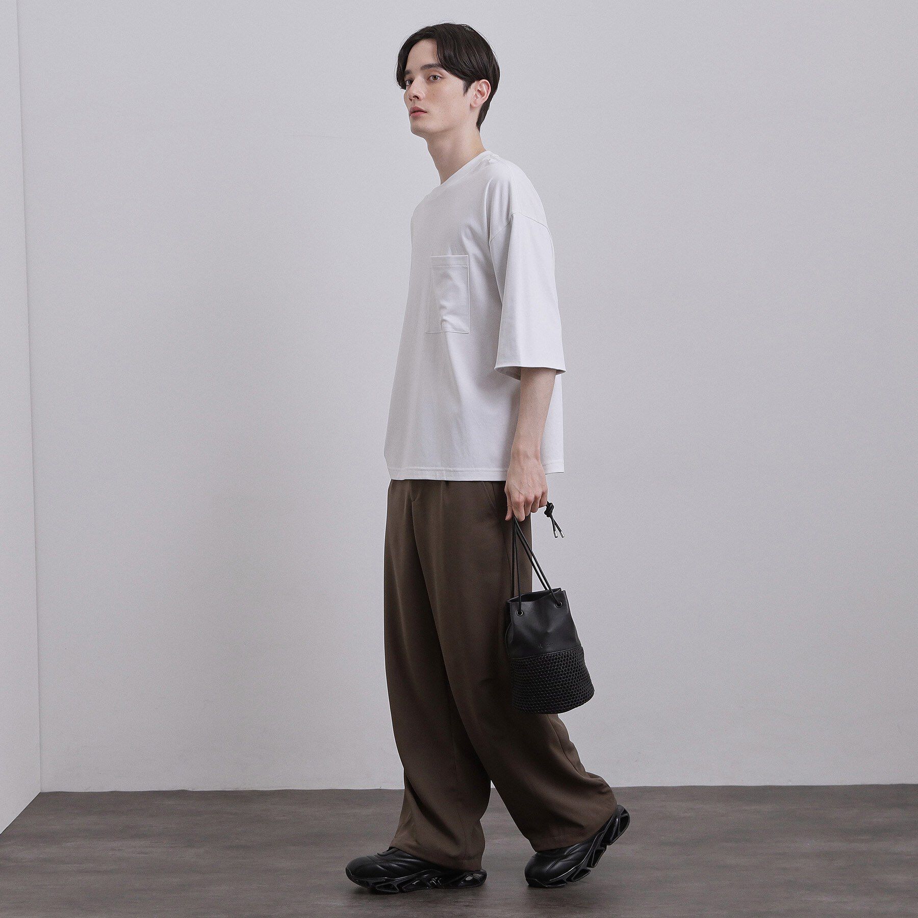 tk.TAKEO KIKUCHI「【2WAY】巾着ショルダーバッグ」|ショルダー・メッセンジャー|