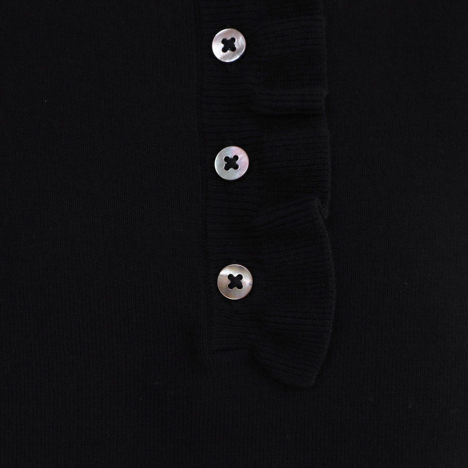 OPAQUE.CLIP「フリルヘンリーネックニット【洗濯機OK/抗ピル】」|ニット・セーター|