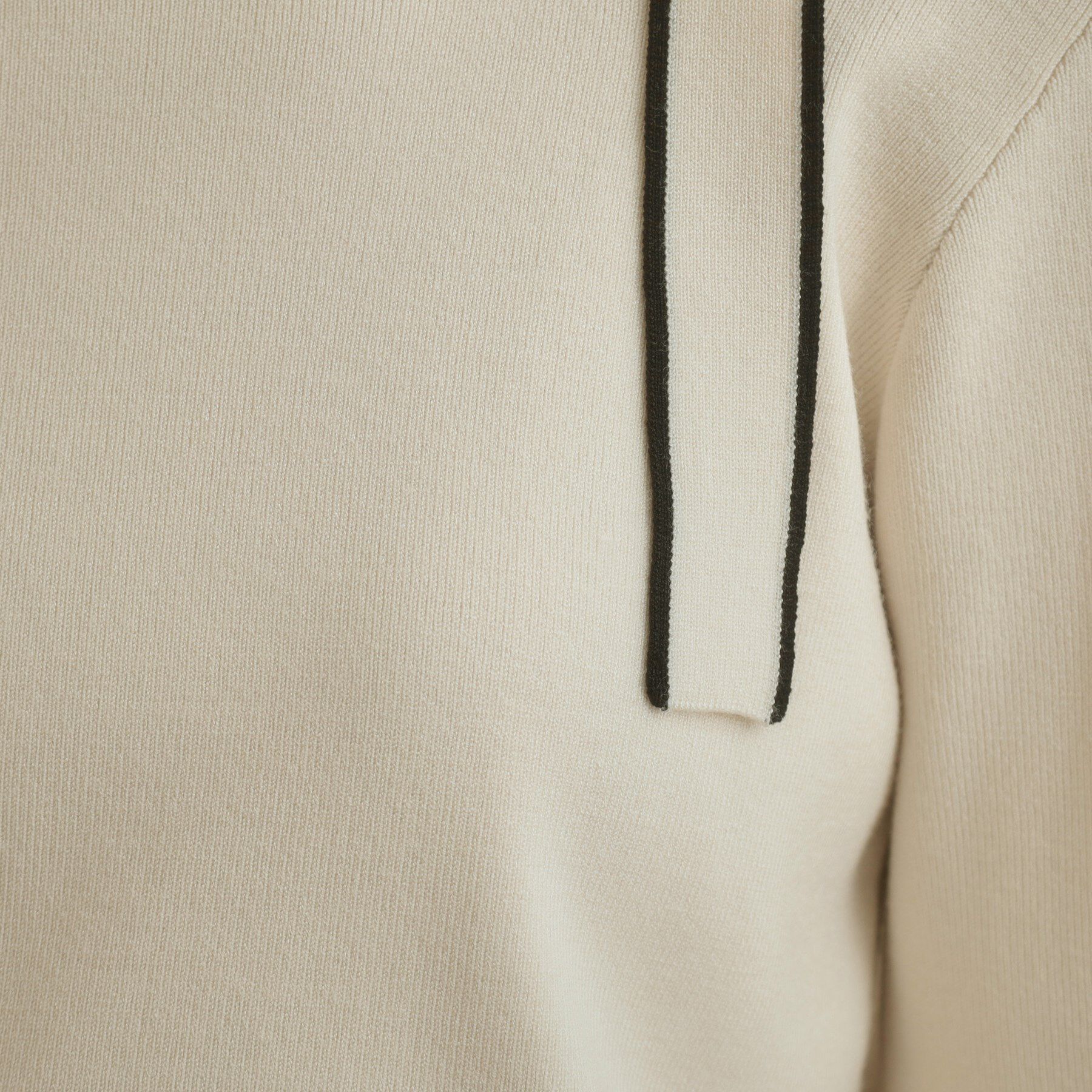 Couture broach「【着映え・フェミニン・高見え】配色リボン総針ニットトップス」|ニット・セーター|