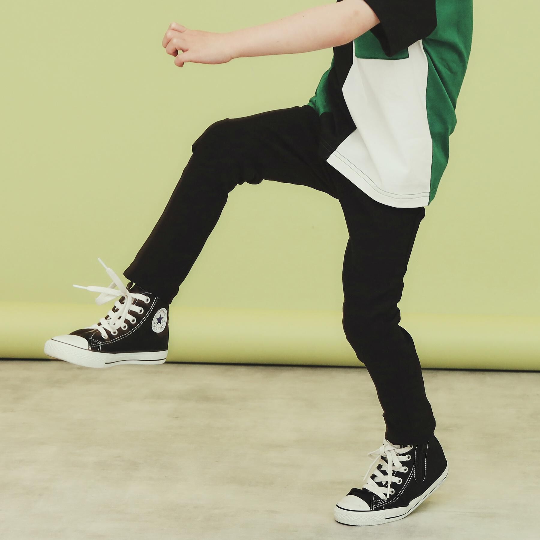 THE SHOP TK「【110-160】のびーるスキニー/洗濯機OK」|その他|ブラック(019)