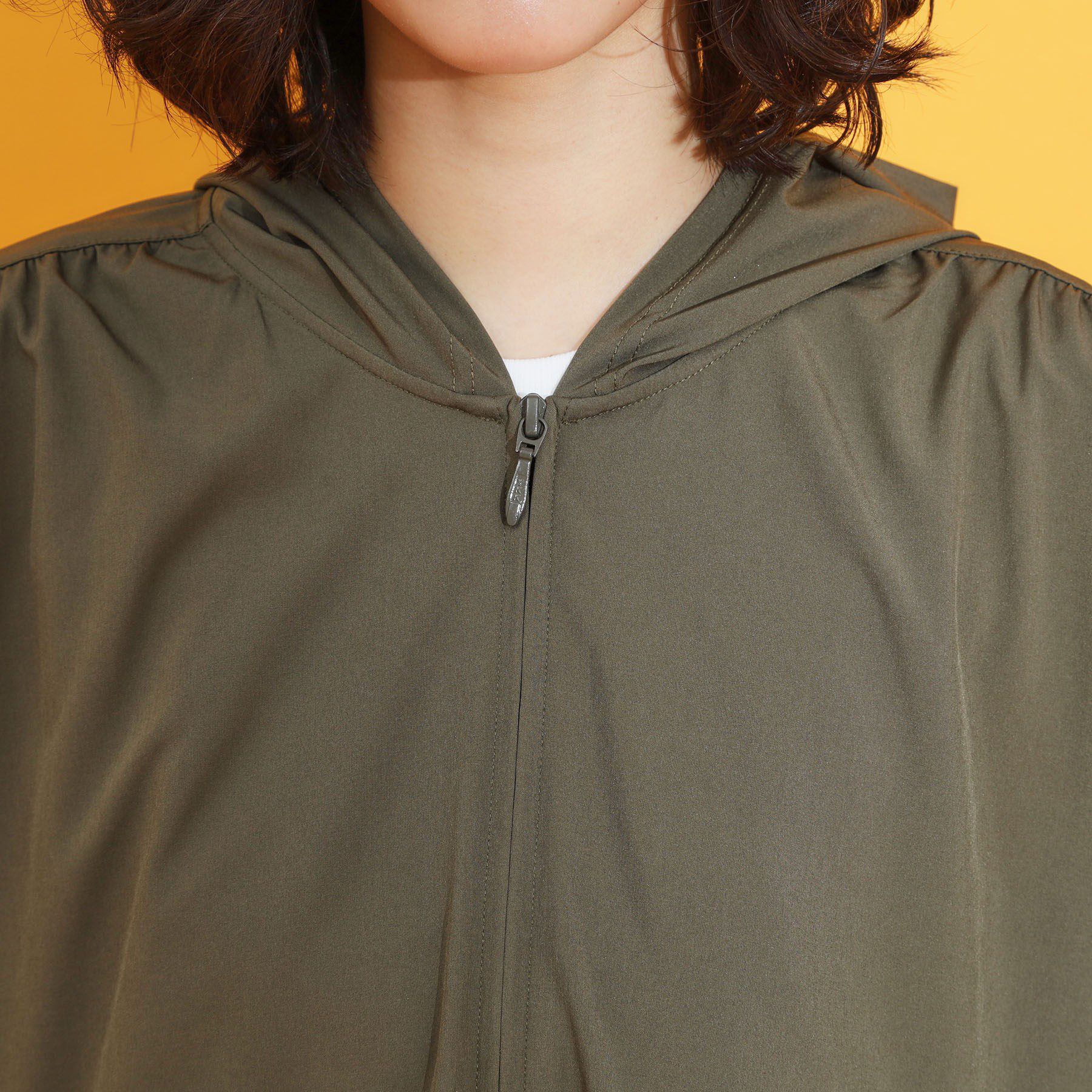 THE SHOP TK「【mizugiwa/ラッシュガード】フロントジップパーカ/セットアップ可/接触冷感/UVケア/洗濯機」|パーカー|