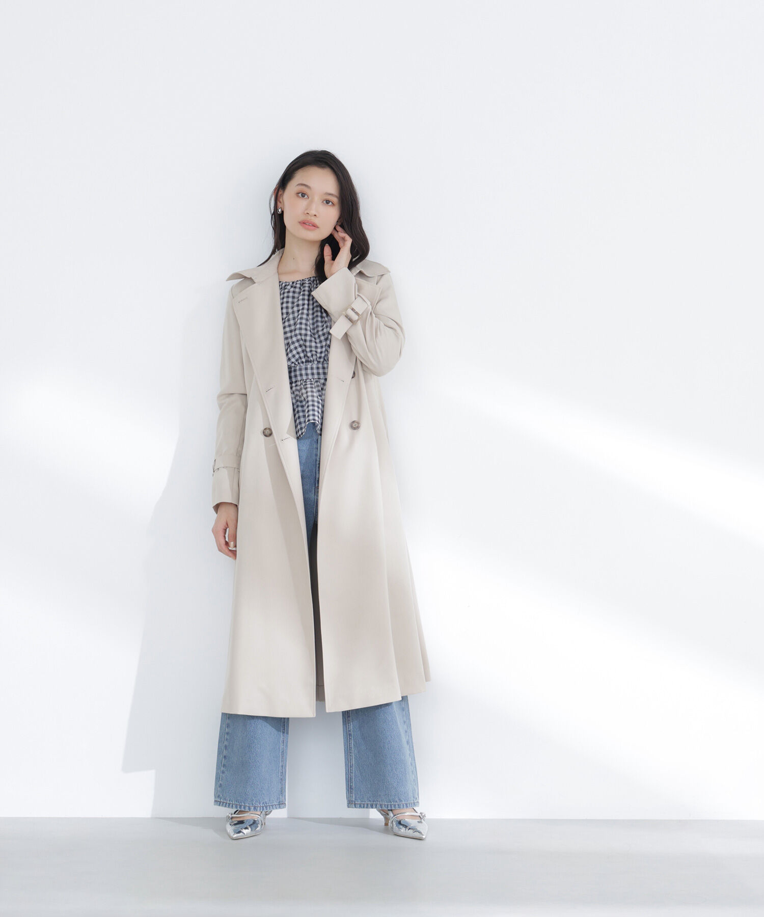  「パウダーツイルトレンチコート」|その他|