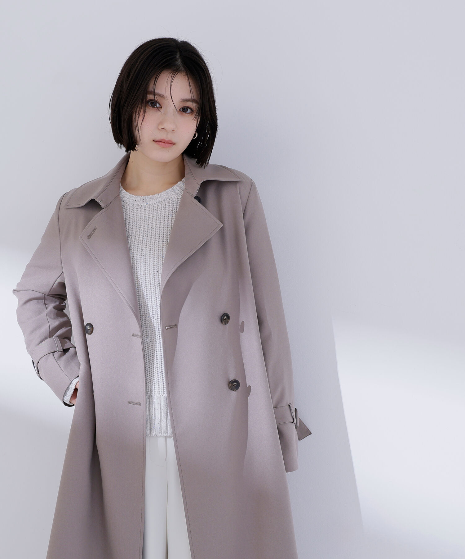  「パウダーツイルトレンチコート」|その他|