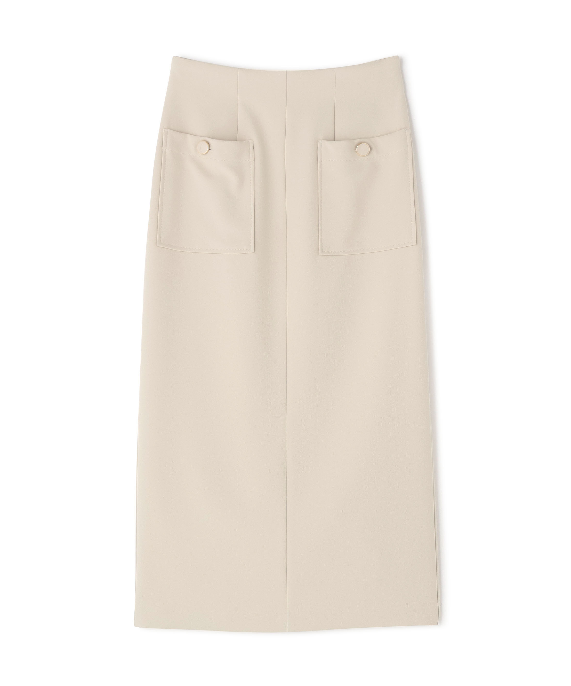  「アウトポケットナロースカート」|スカート|