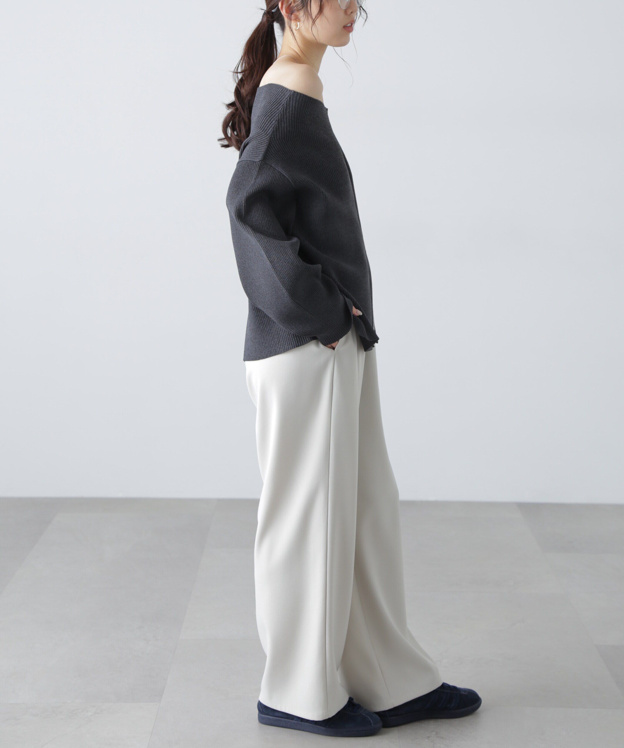  「ウエストフリルイージーパンツ」|その他|