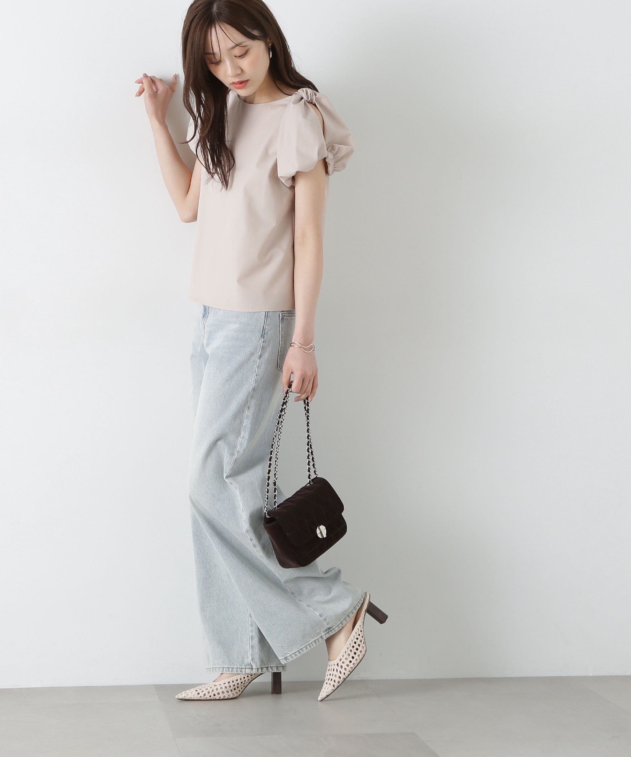 PROPORTION BODY DRESSING「ワイドデニムパンツ」|その他|