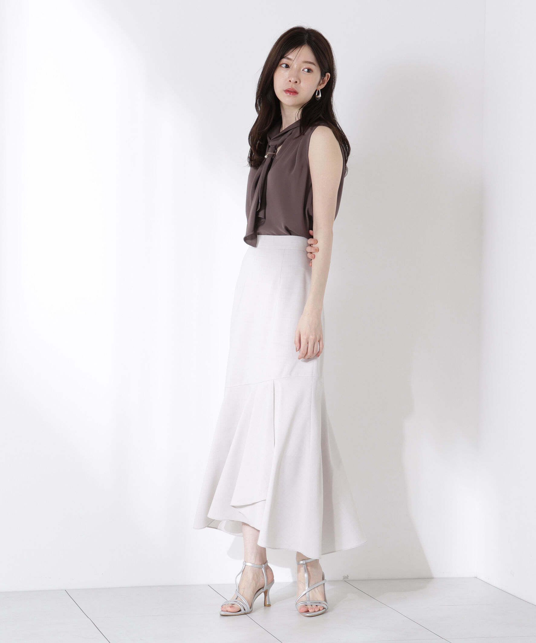 PROPORTION BODY DRESSING「アシメフリルマーメイドスカート」|スカート|