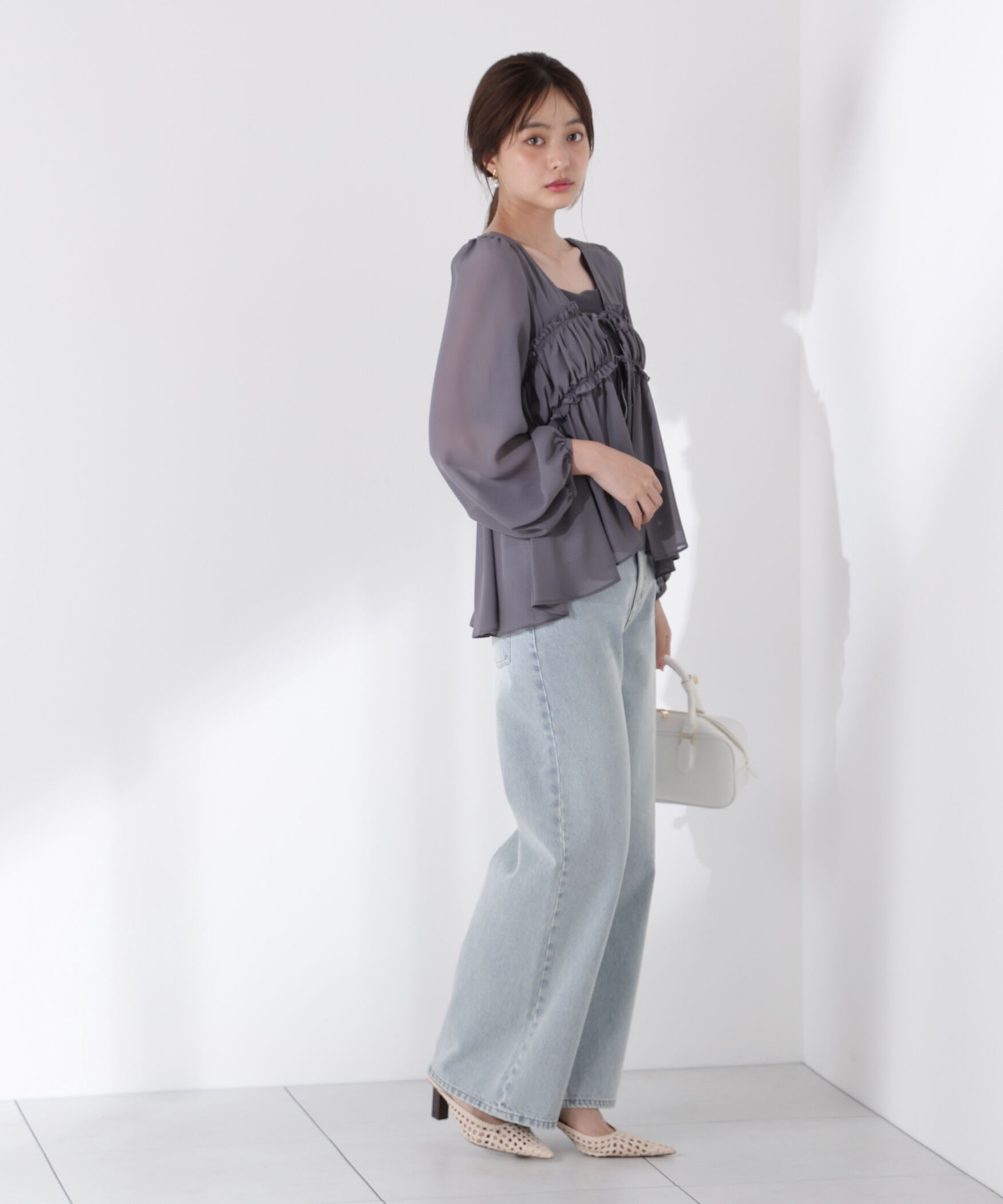 PROPORTION BODY DRESSING「シフォンブラウス」|シャツ・ブラウス|