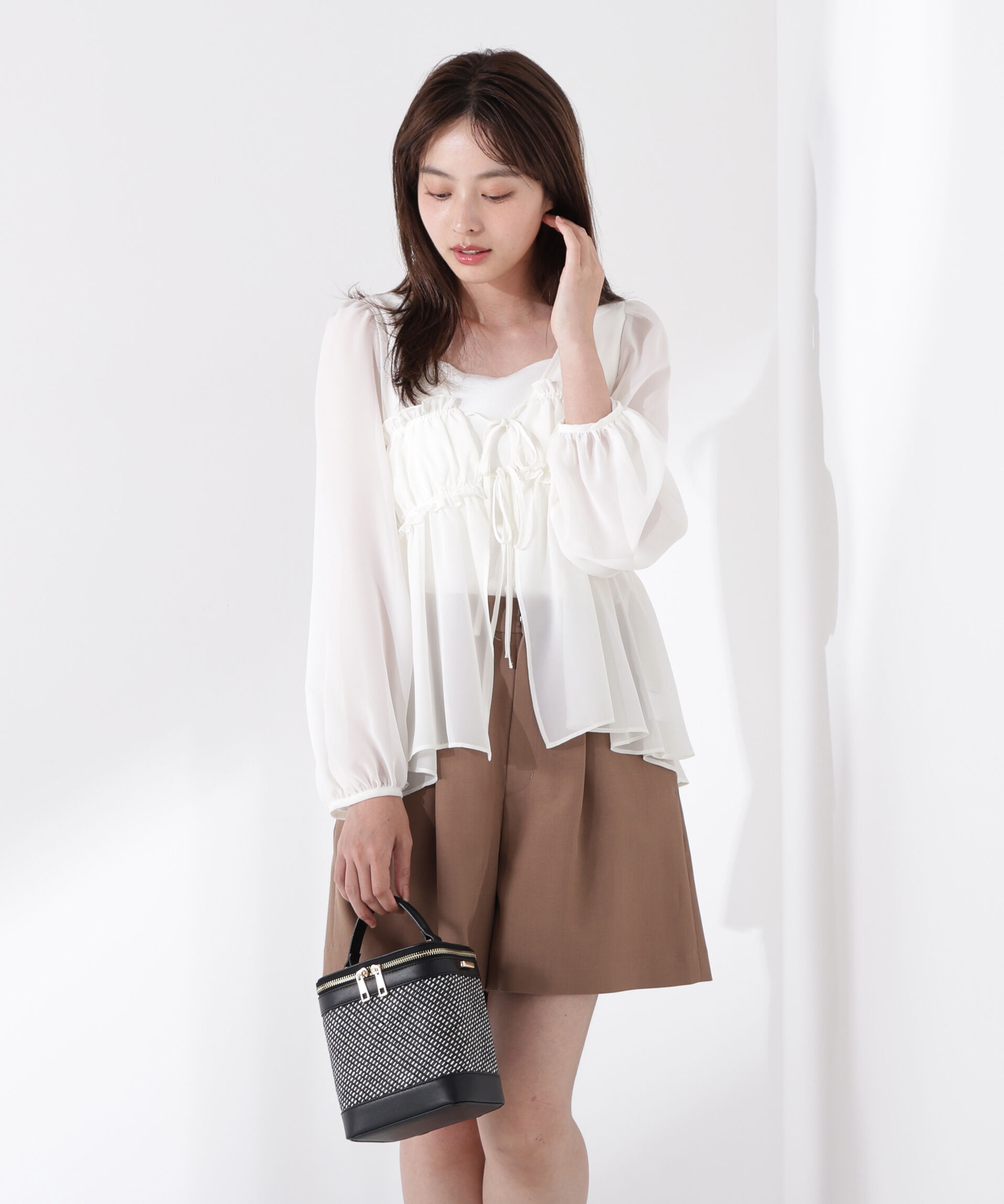 PROPORTION BODY DRESSING「シフォンブラウス」|シャツ・ブラウス|