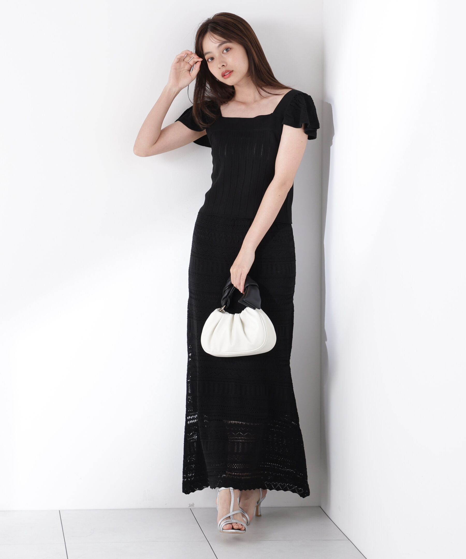 PROPORTION BODY DRESSING「透かし編 SETUP」|ワンピース|