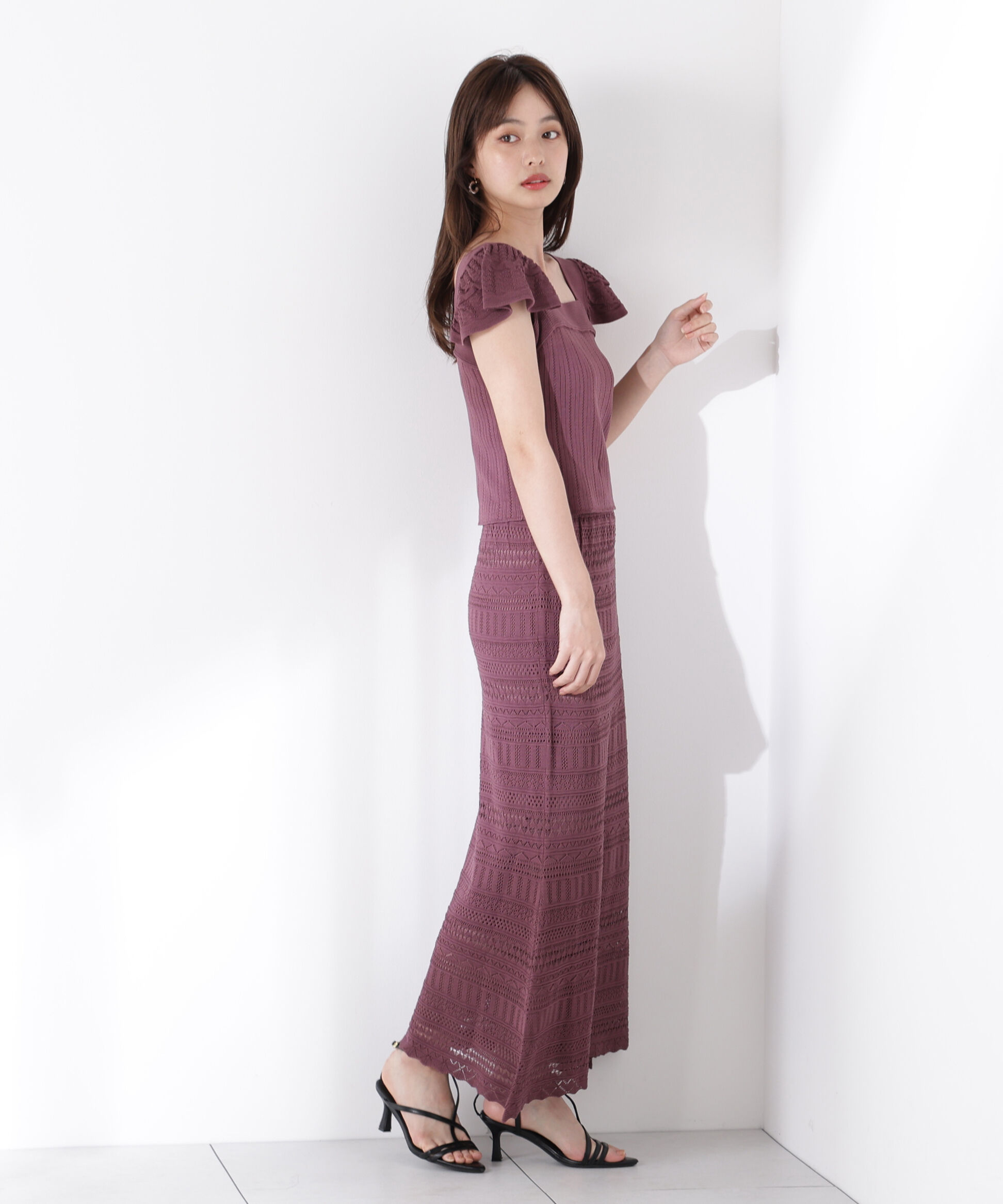 PROPORTION BODY DRESSING「透かし編 SETUP」|ワンピース|