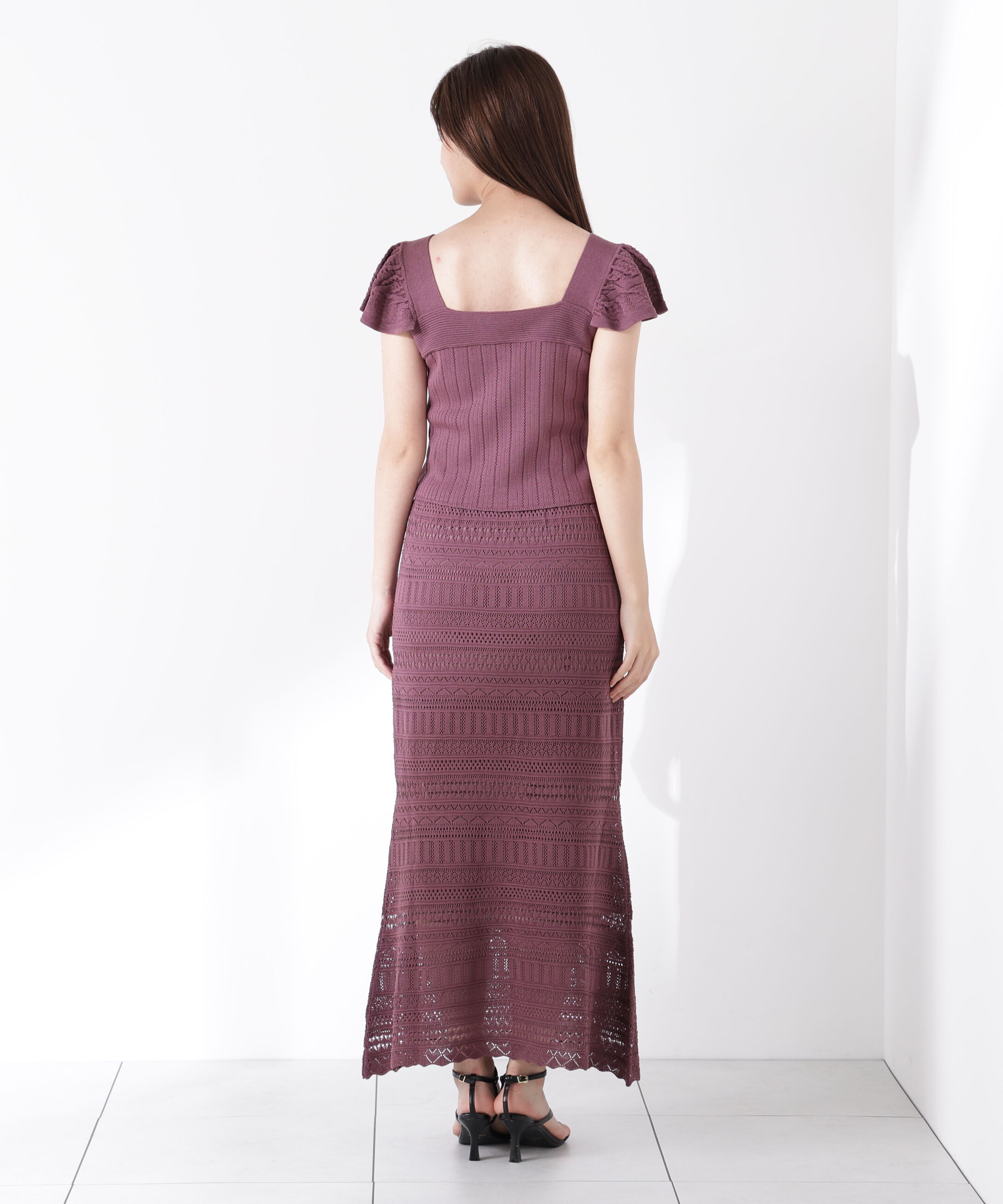 PROPORTION BODY DRESSING「透かし編 SETUP」|ワンピース|