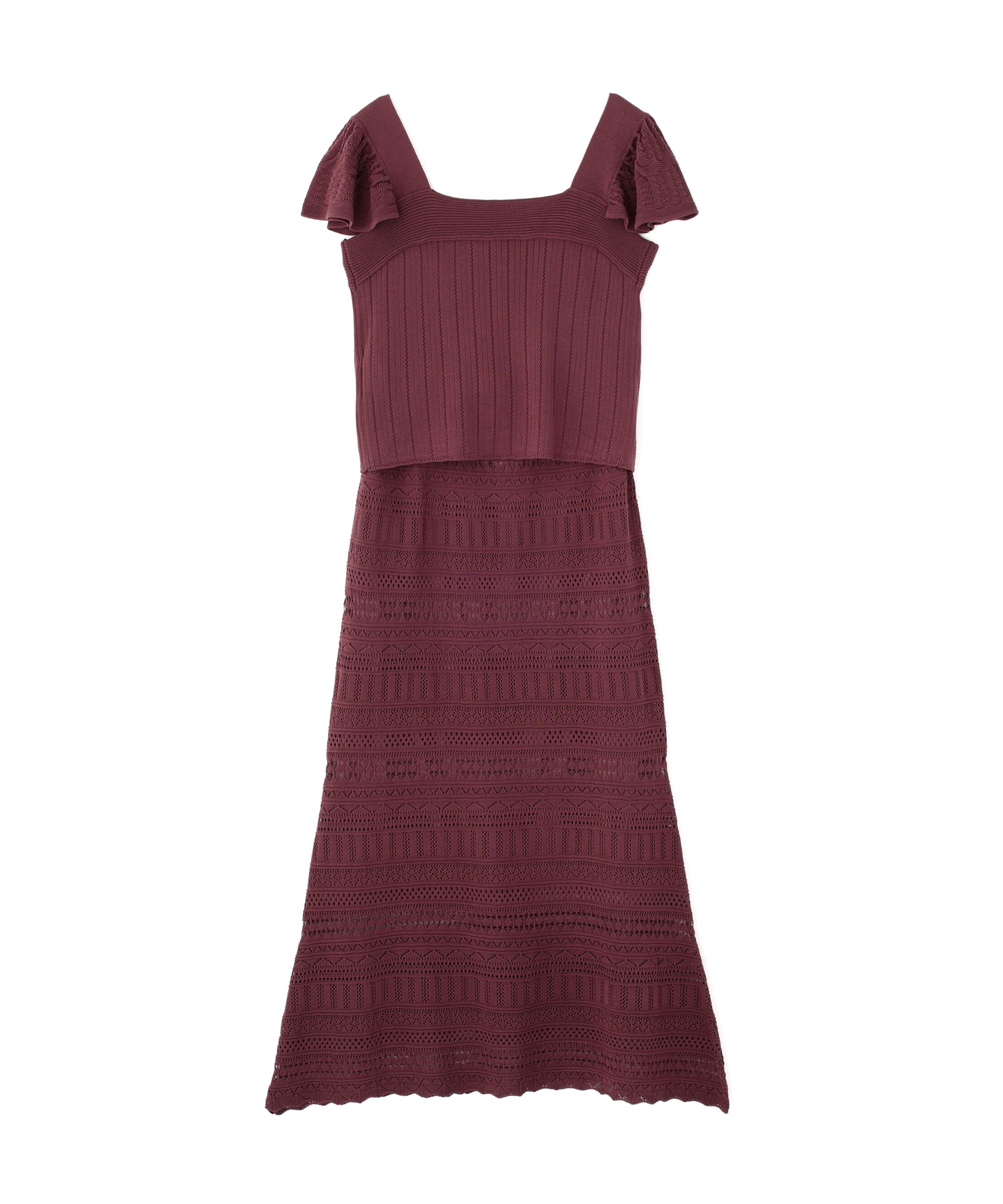 PROPORTION BODY DRESSING「透かし編 SETUP」|ワンピース|