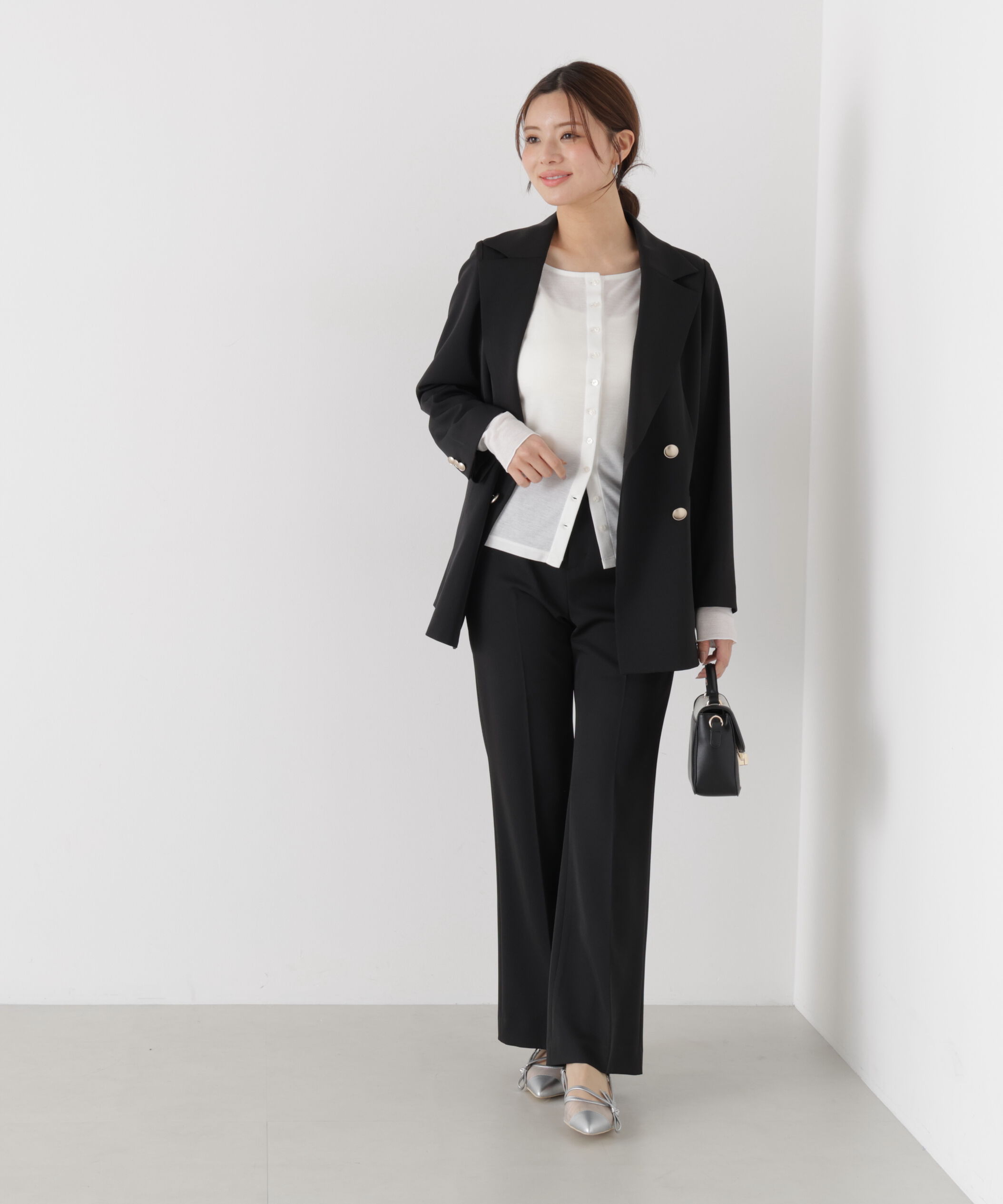 PROPORTION BODY DRESSING「ゴールド釦ダブルブレストジャケット 25AW」|その他|