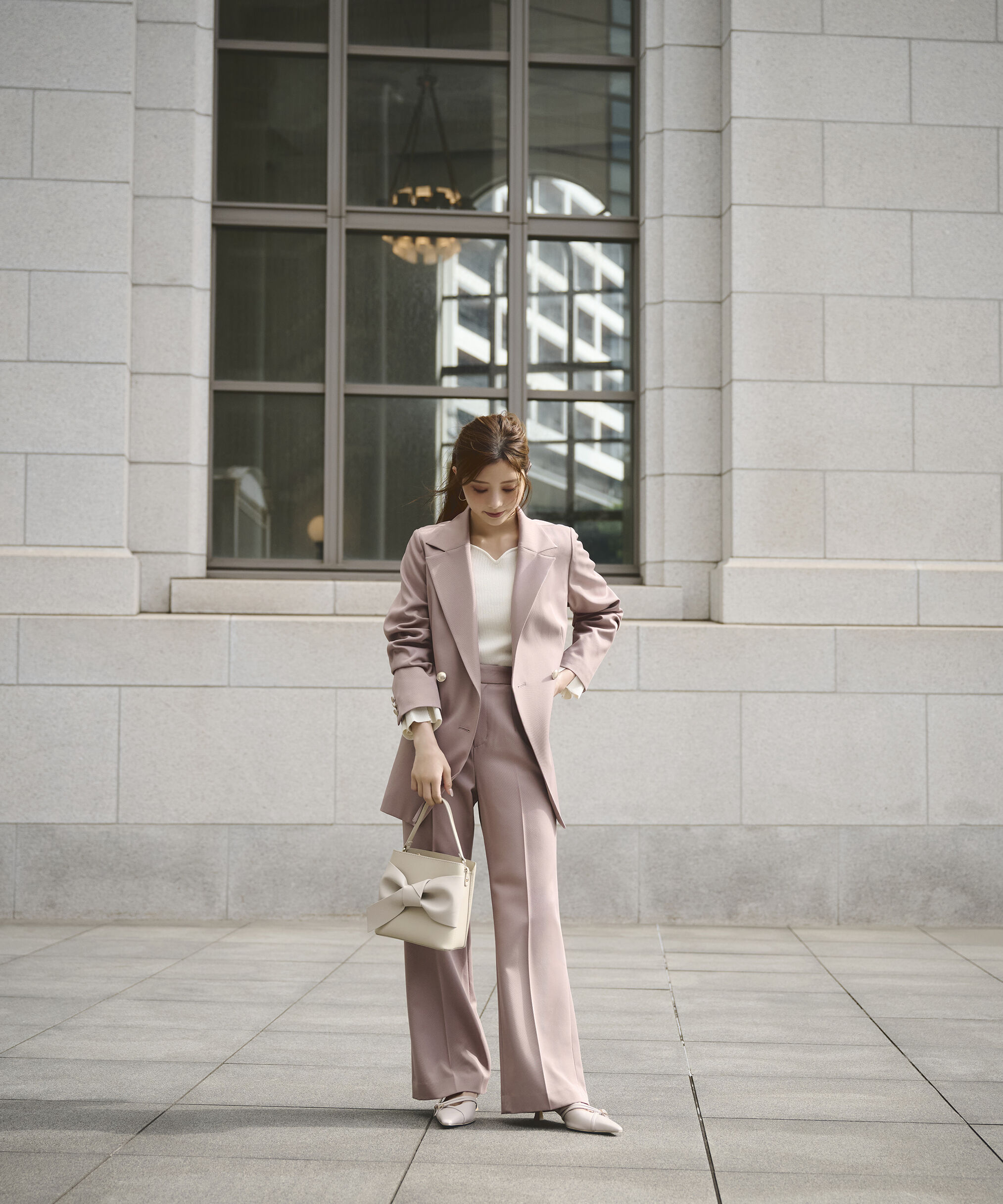 PROPORTION BODY DRESSING「ゴールド釦ダブルブレストジャケット 25AW」|その他|