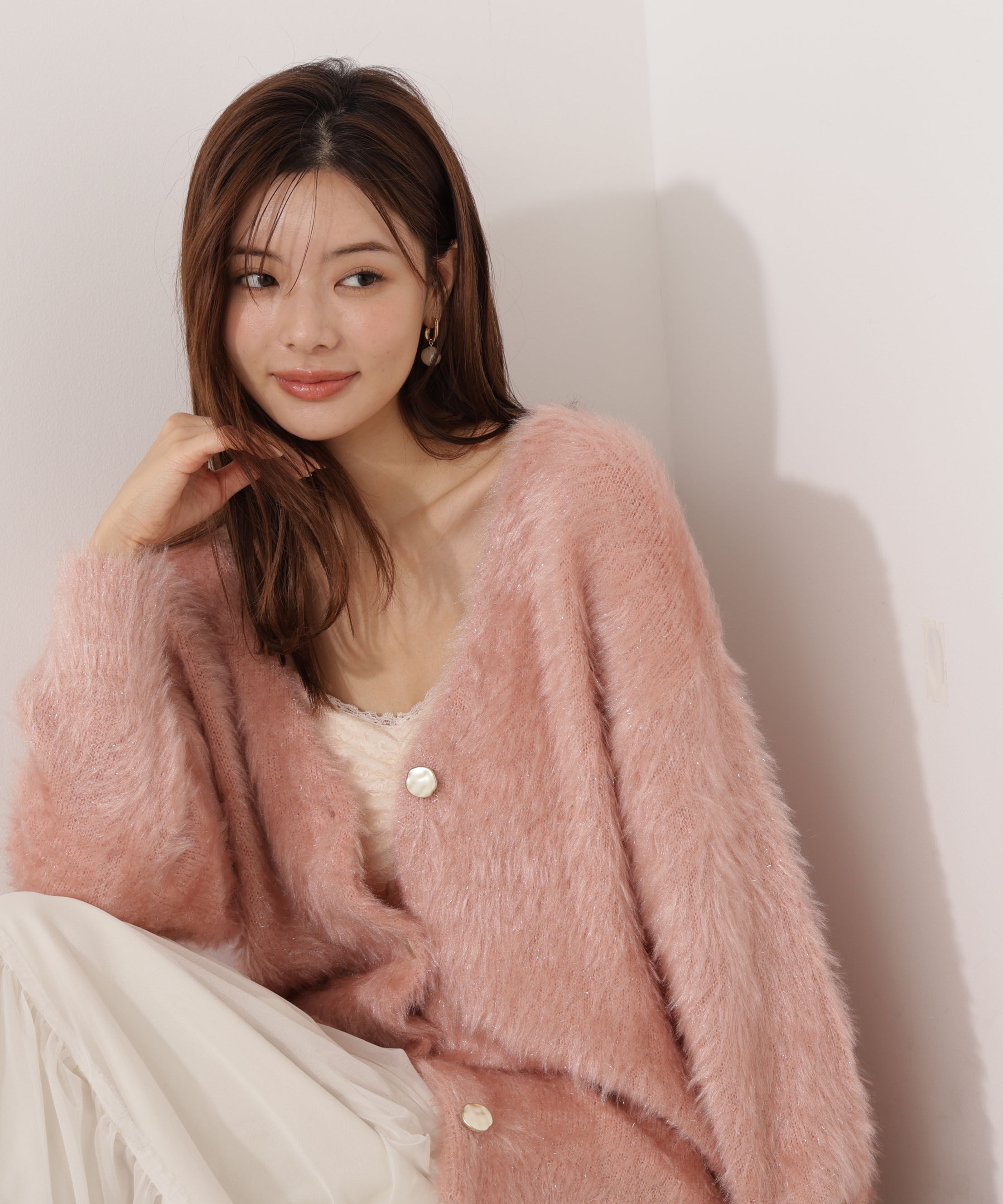 PROPORTION BODY DRESSING「キャットBIGカーディガン 25AW」|カーディガン|