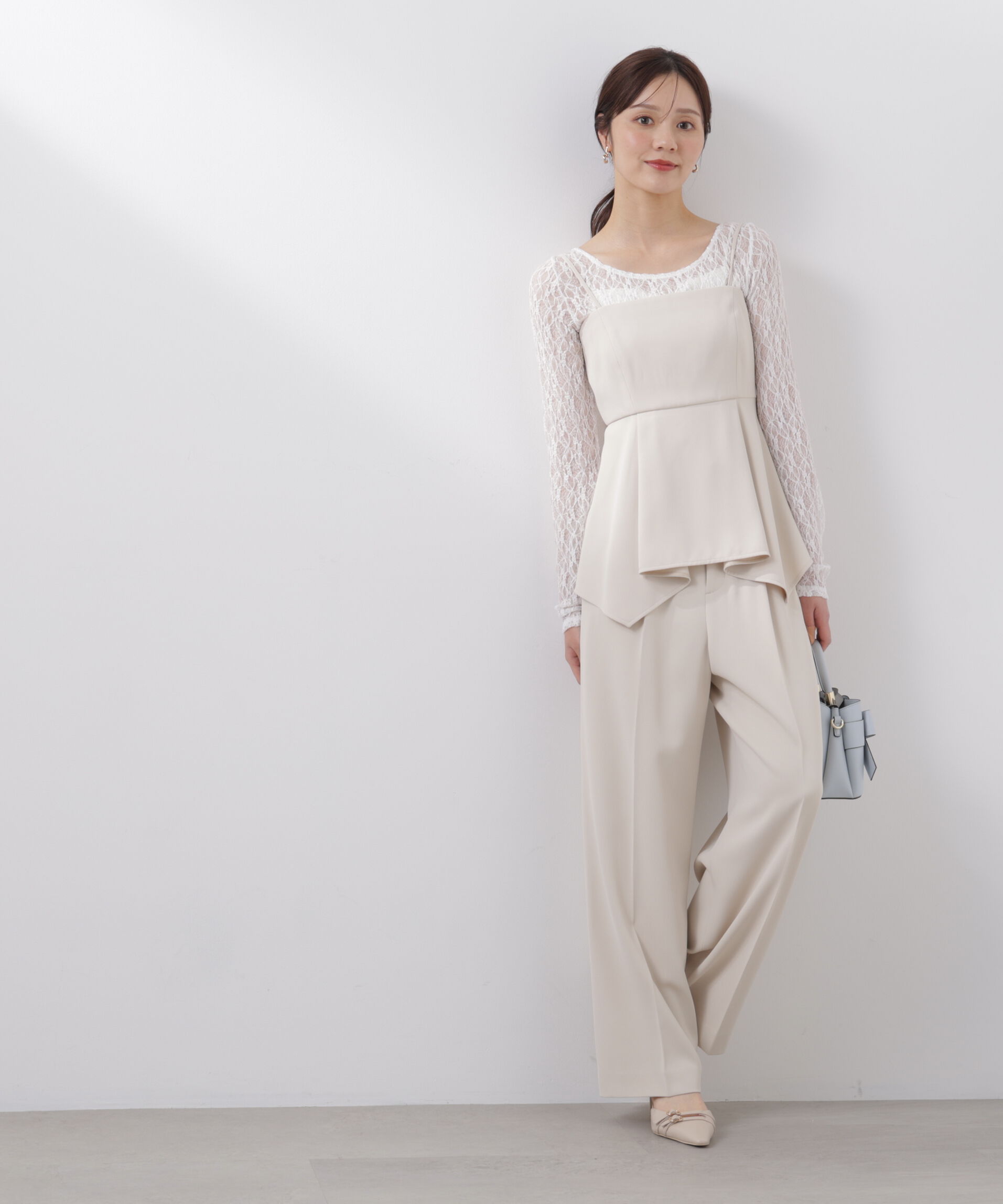 PROPORTION BODY DRESSING「ランダムヘムビスチェ　26SS」|シャツ・ブラウス|