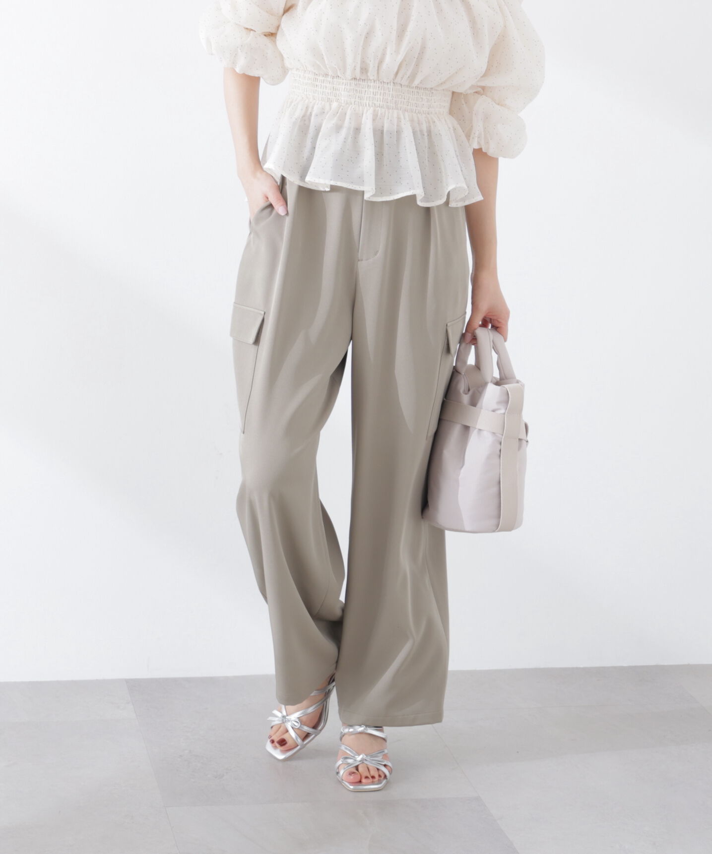 PROPORTION BODY DRESSING「〈a/mie〉カーゴパンツ　26SS」|その他|