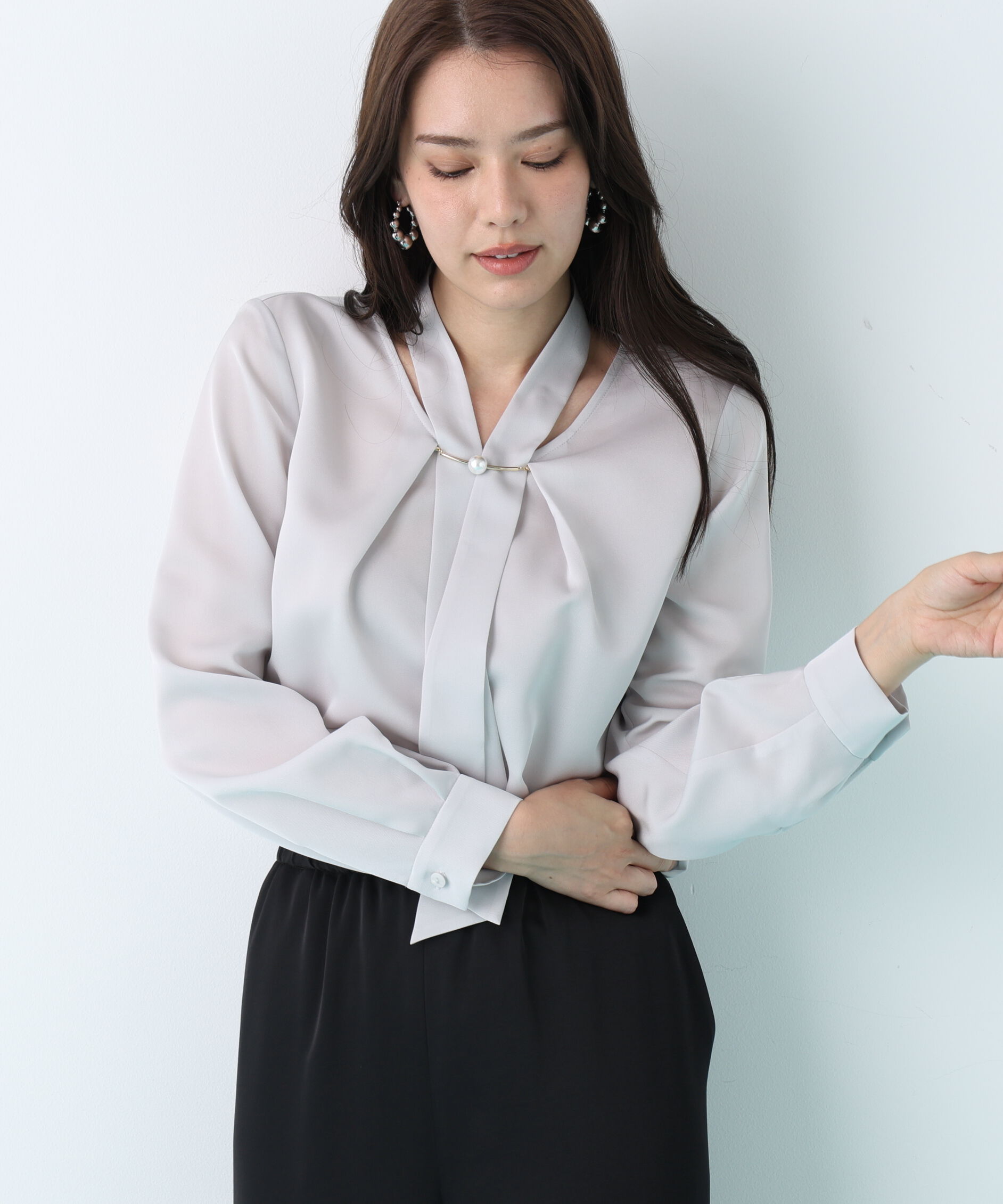  「２ＷＡＹボウタイブラウス」|シャツ・ブラウス|