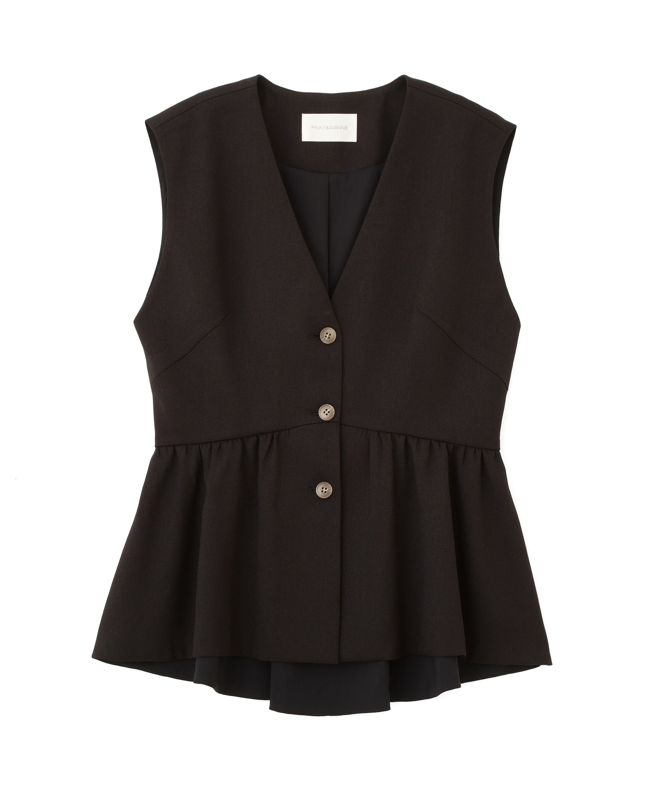  「［美香さん着用］スラブ調ペプラムブラウス」|シャツ・ブラウス|