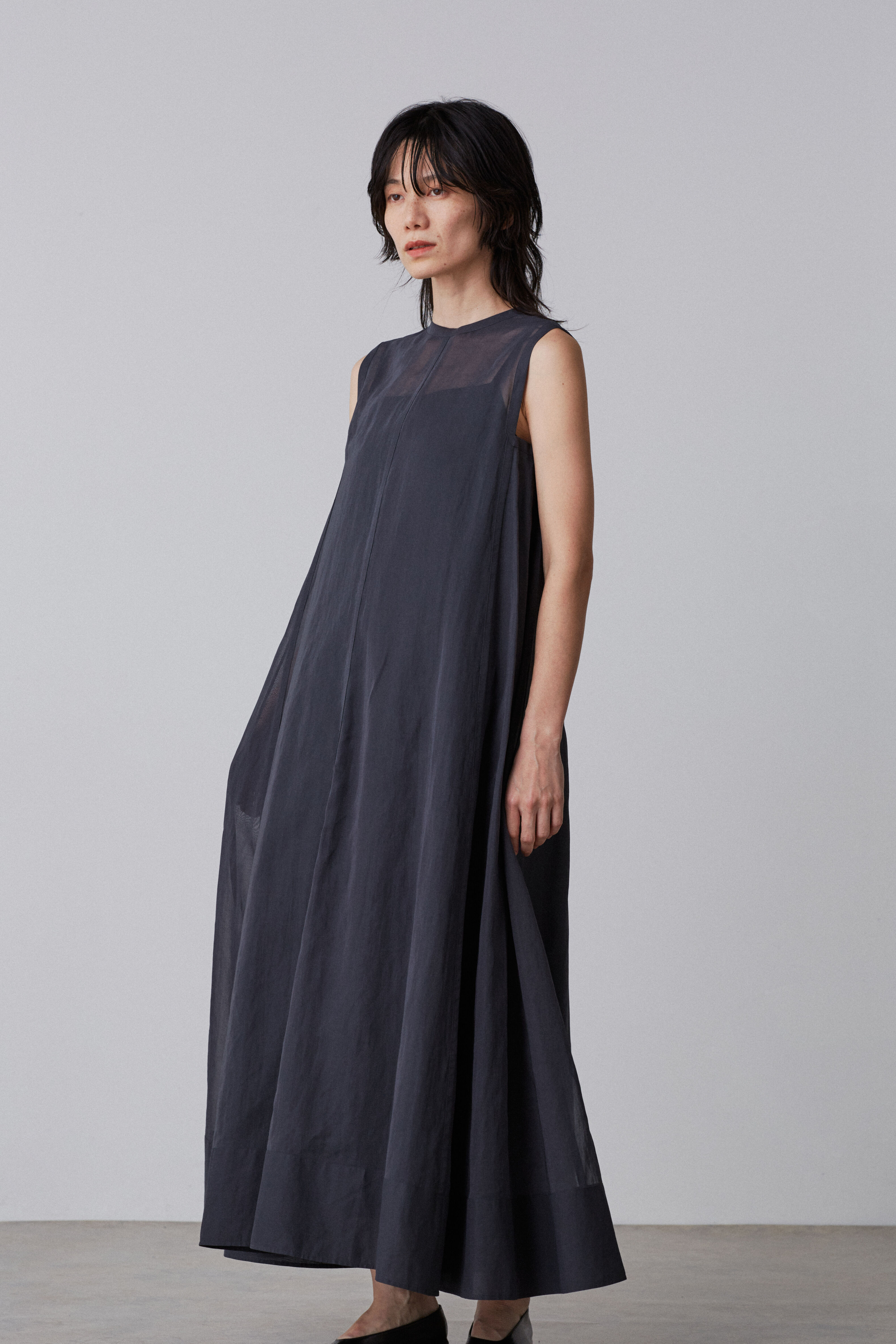 YLEVE 「[別注] YLEVE / GAS SINGEING COTTON BOIL ORGANDY ONE PIECE」|ワンピース|