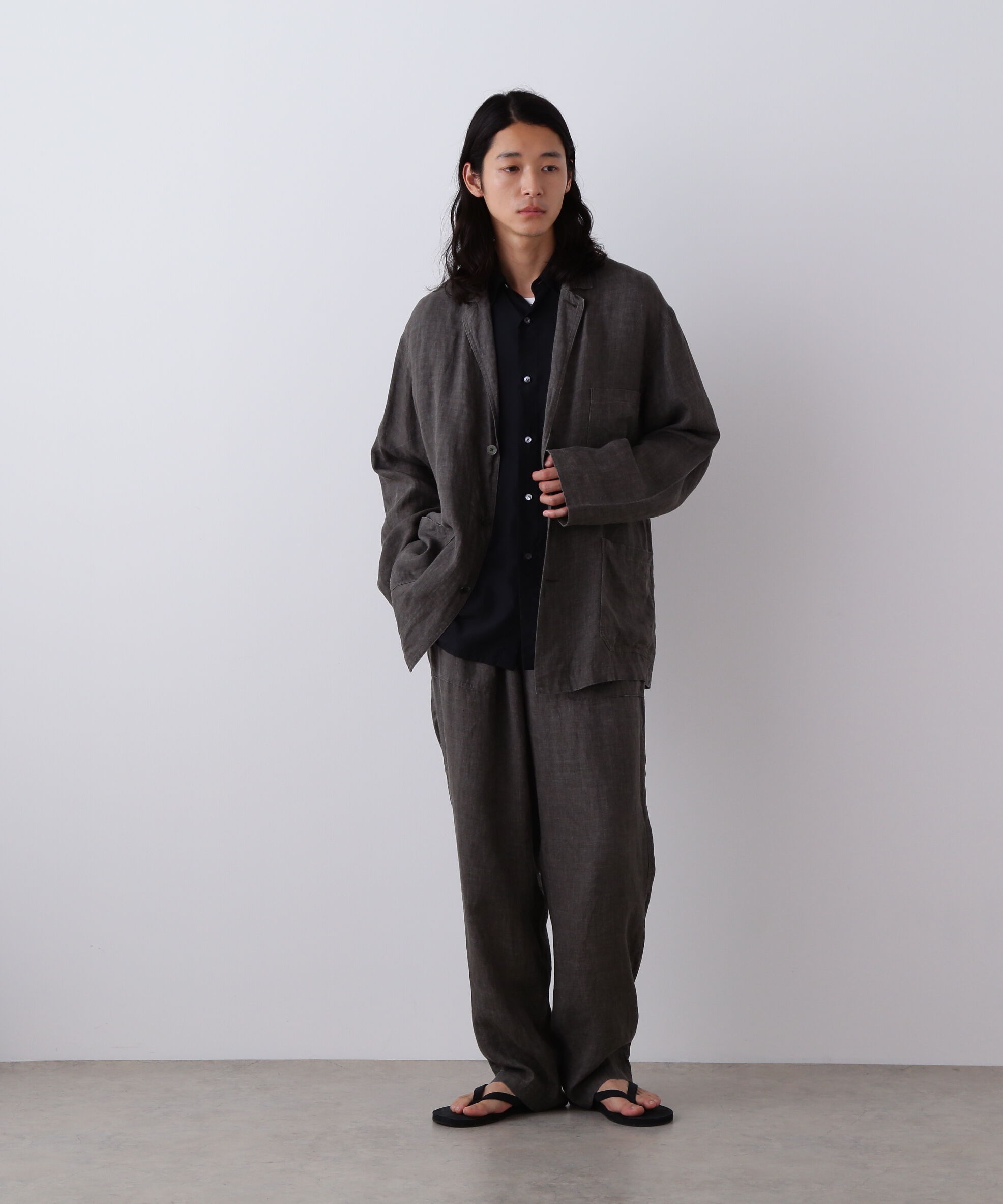 YLEVE 「YLEVE / SILK HABUTAE SHIRT」|シャツ・ブラウス|