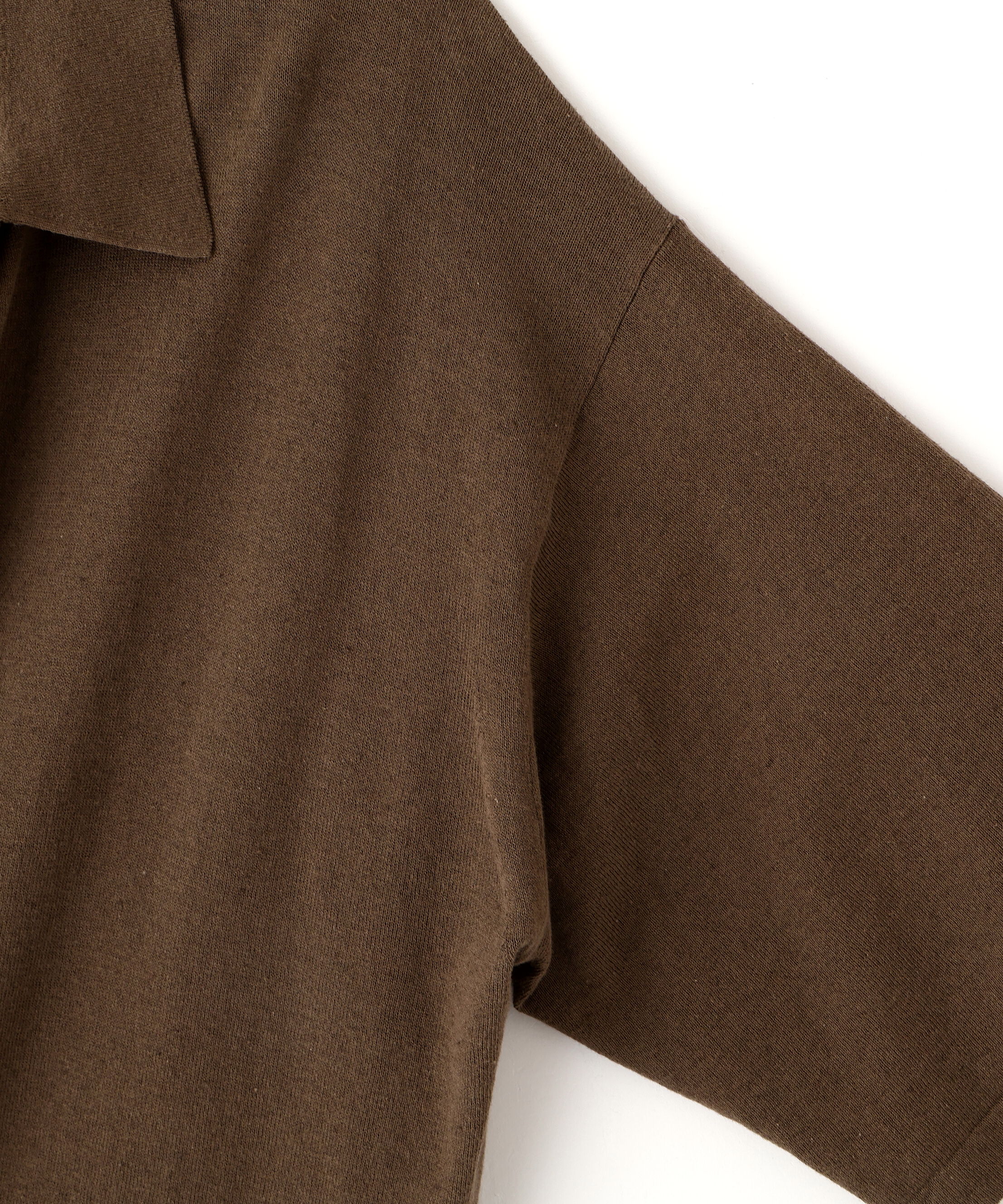 YLEVE 「YLEVE / COTTON LINEN KNIT SKIPPER POLO」|ニット・セーター|