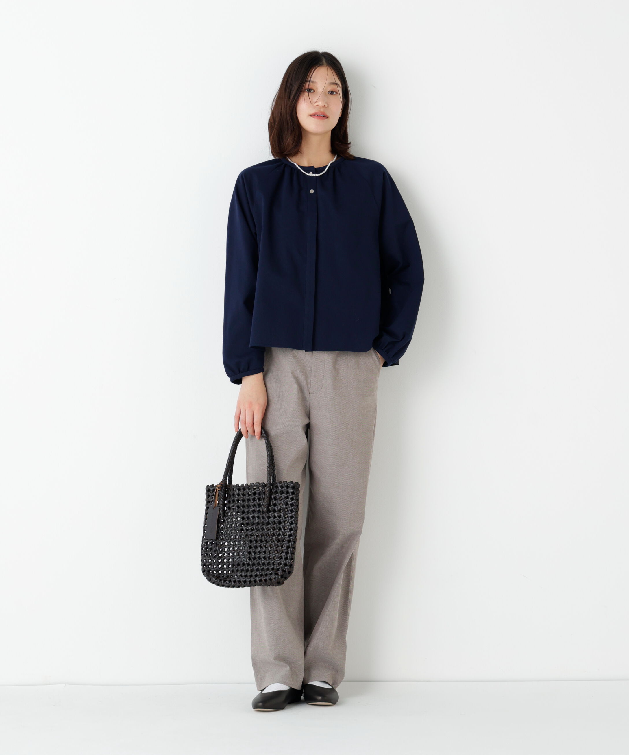  「◆《マルチサイズ/ウォッシャブル》ドビーストレッチストレートパンツ」|その他|