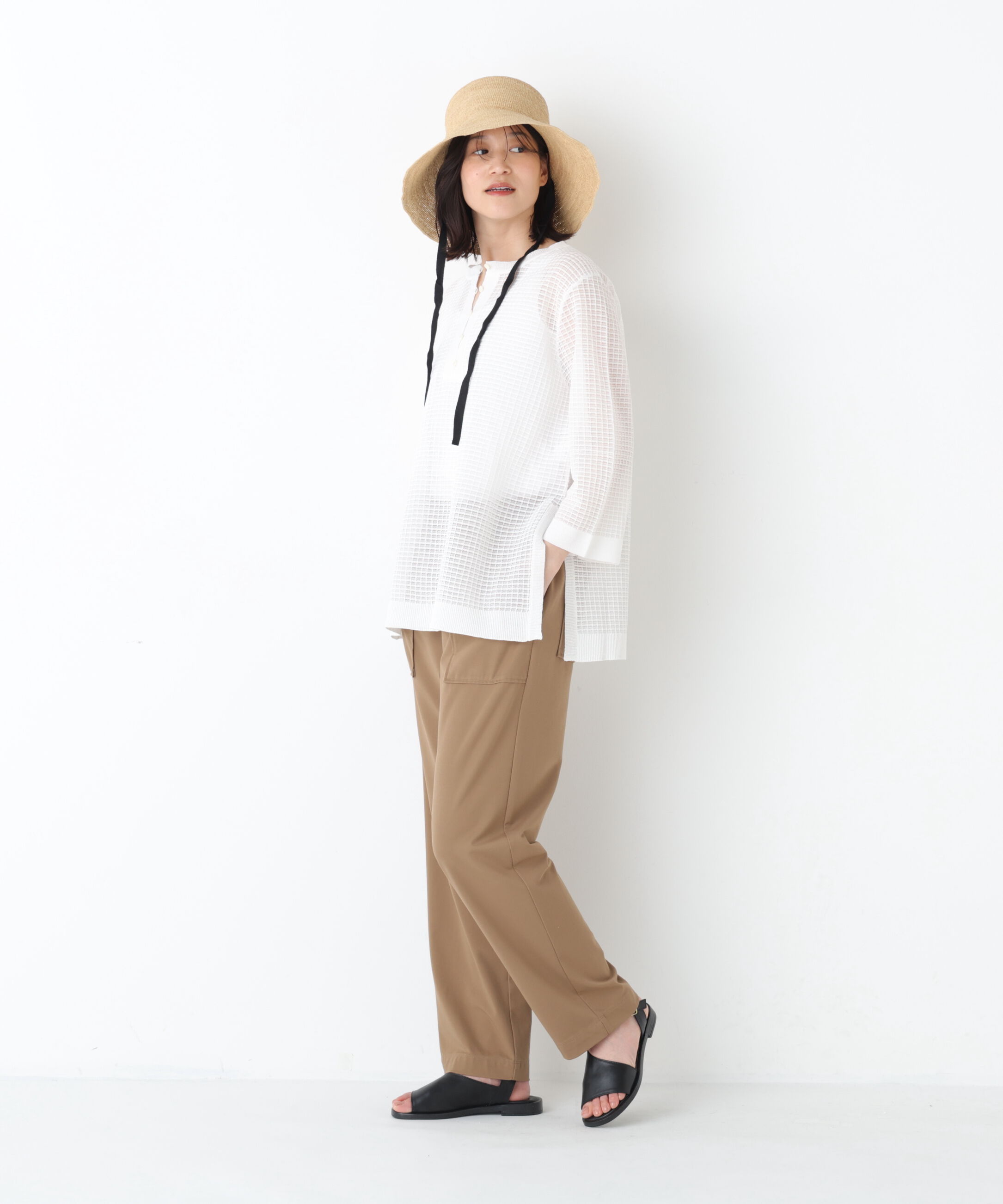  「◆カノコストレッチベイカーパンツ」|その他|