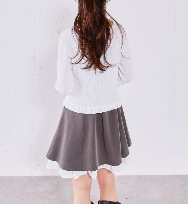 archives「裾レイヤードミニキャミワンピース」|ワンピース|