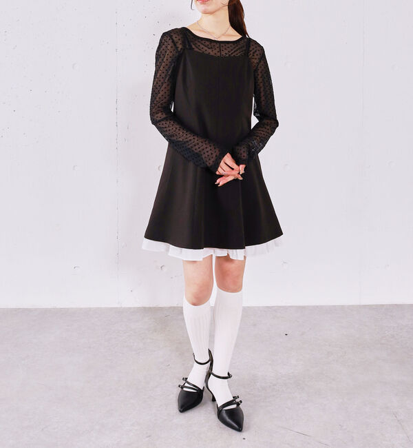 archives「裾レイヤードミニキャミワンピース」|ワンピース|