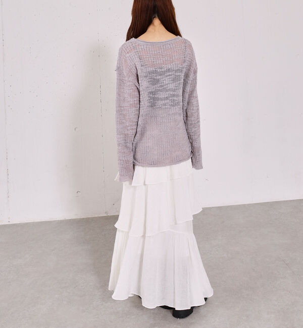 archives「ドロストスラブニットプルオーバー」|ニット・セーター|