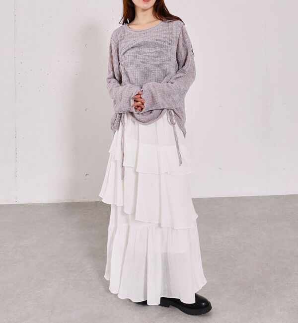 archives「ドロストスラブニットプルオーバー」|ニット・セーター|