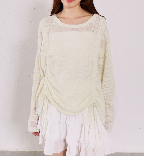 archives「ドロストスラブニットプルオーバー」|ニット・セーター|