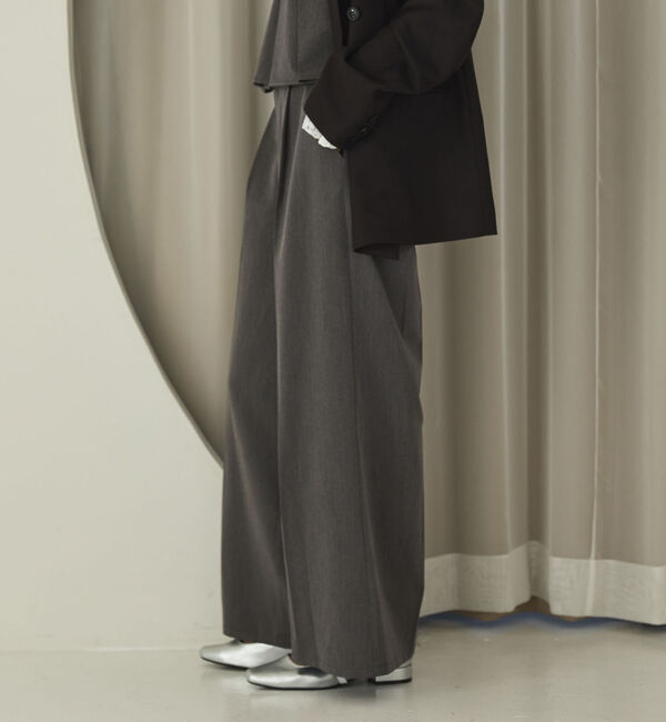 archives「【ＯＮかわ】プリーツペプラムビスチェ&times;スラックスＳＥＴ」|ワンピース|