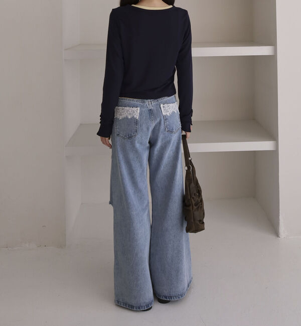 archives「シアーカットカーデ／ロングスリーブＴＯＰＳ」|カーディガン|