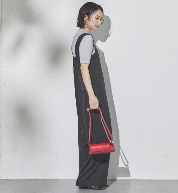 Doux archives「ワイドストラップサロペット」|ワンピース|