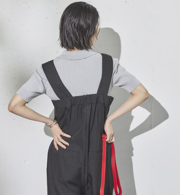 Doux archives「ワイドストラップサロペット」|ワンピース|