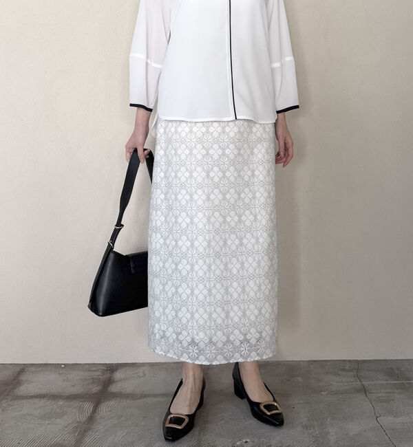 Doux archives「コードレースタイトスカート」|スカート|