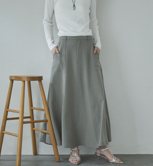 Doux archives「アウトポケットセミフレアスカート」|スカート|
