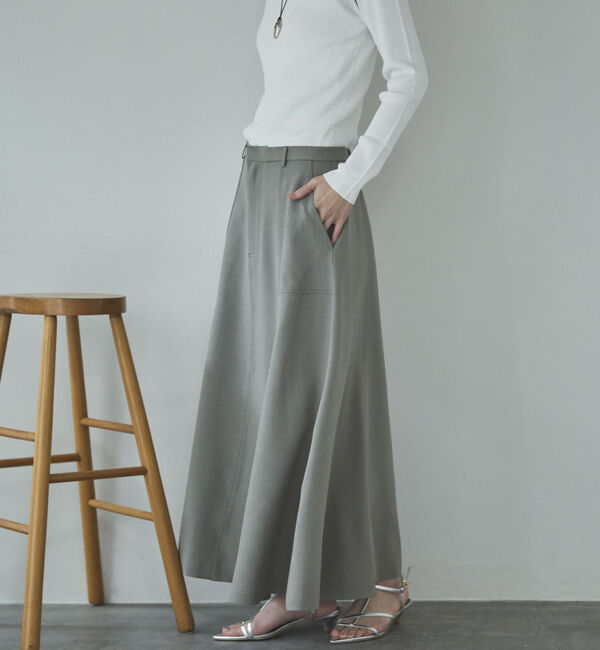 Doux archives「アウトポケットセミフレアスカート」|スカート|