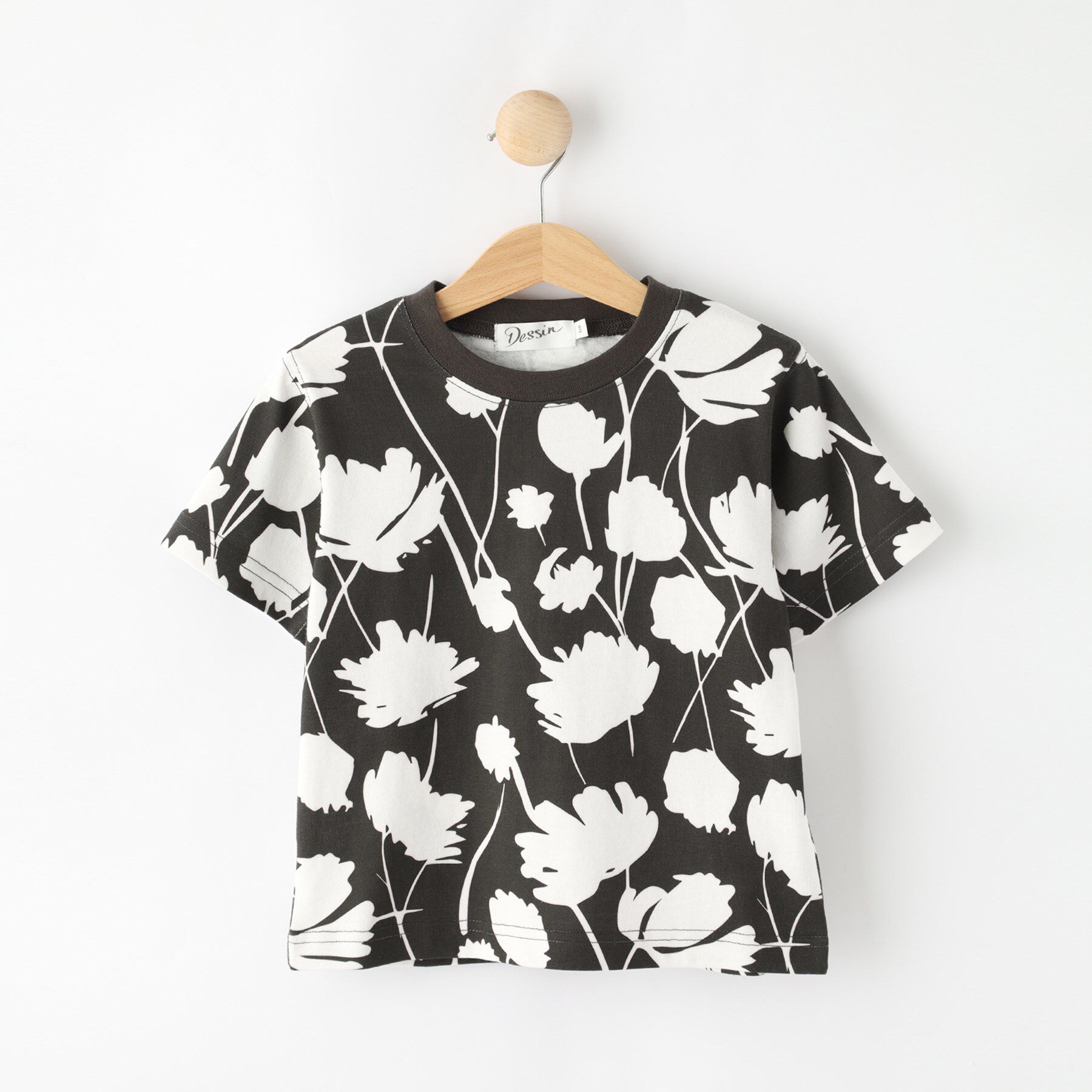 Dessin「【リンクコーデ】フラワープリントTシャツ」|Tシャツ・カットソー|