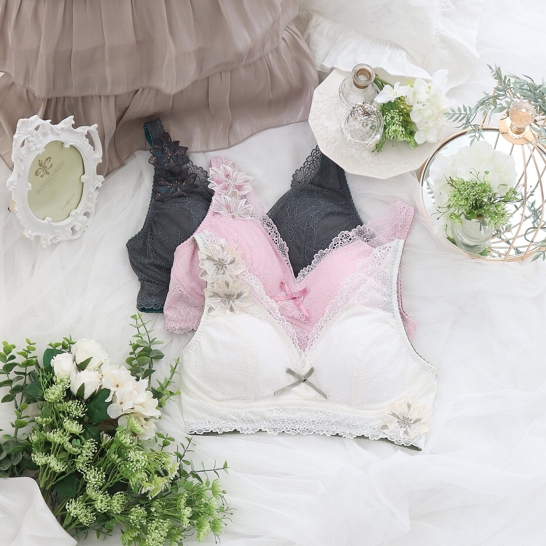 Risa Magli「◆フュシア おやすみブラ」|インナー|