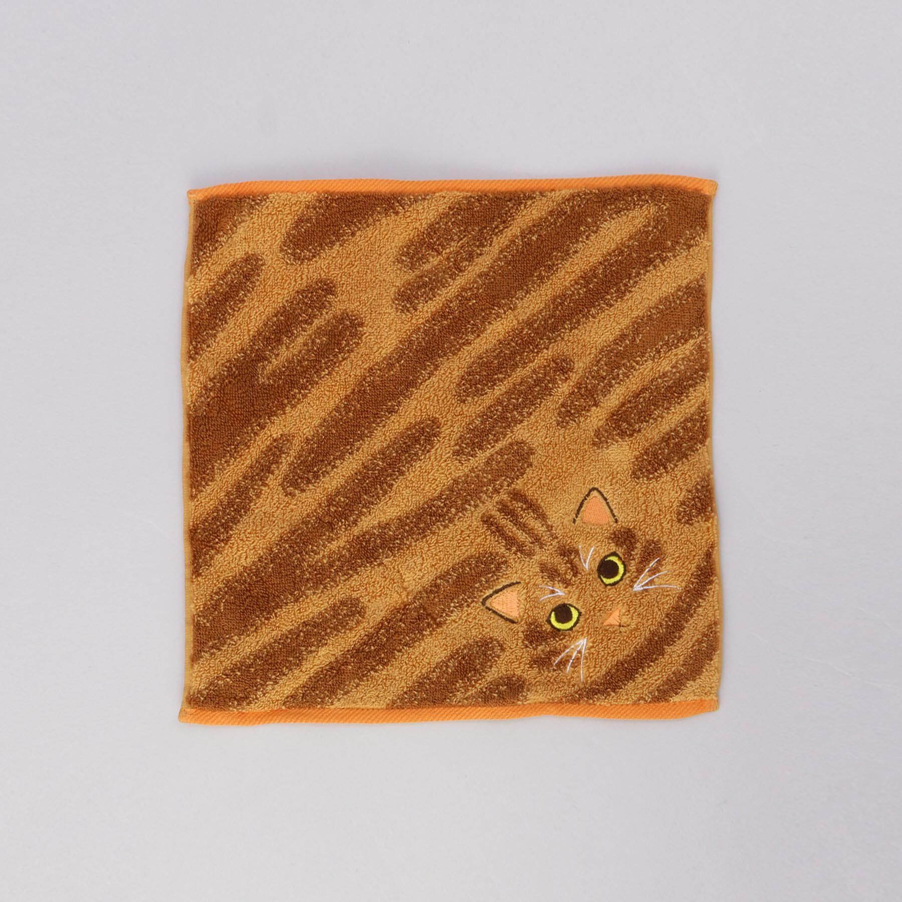 212 KITCHEN STORE「うちの子メイトはんかち 茶トラレッドタビー」|ハンカチ|