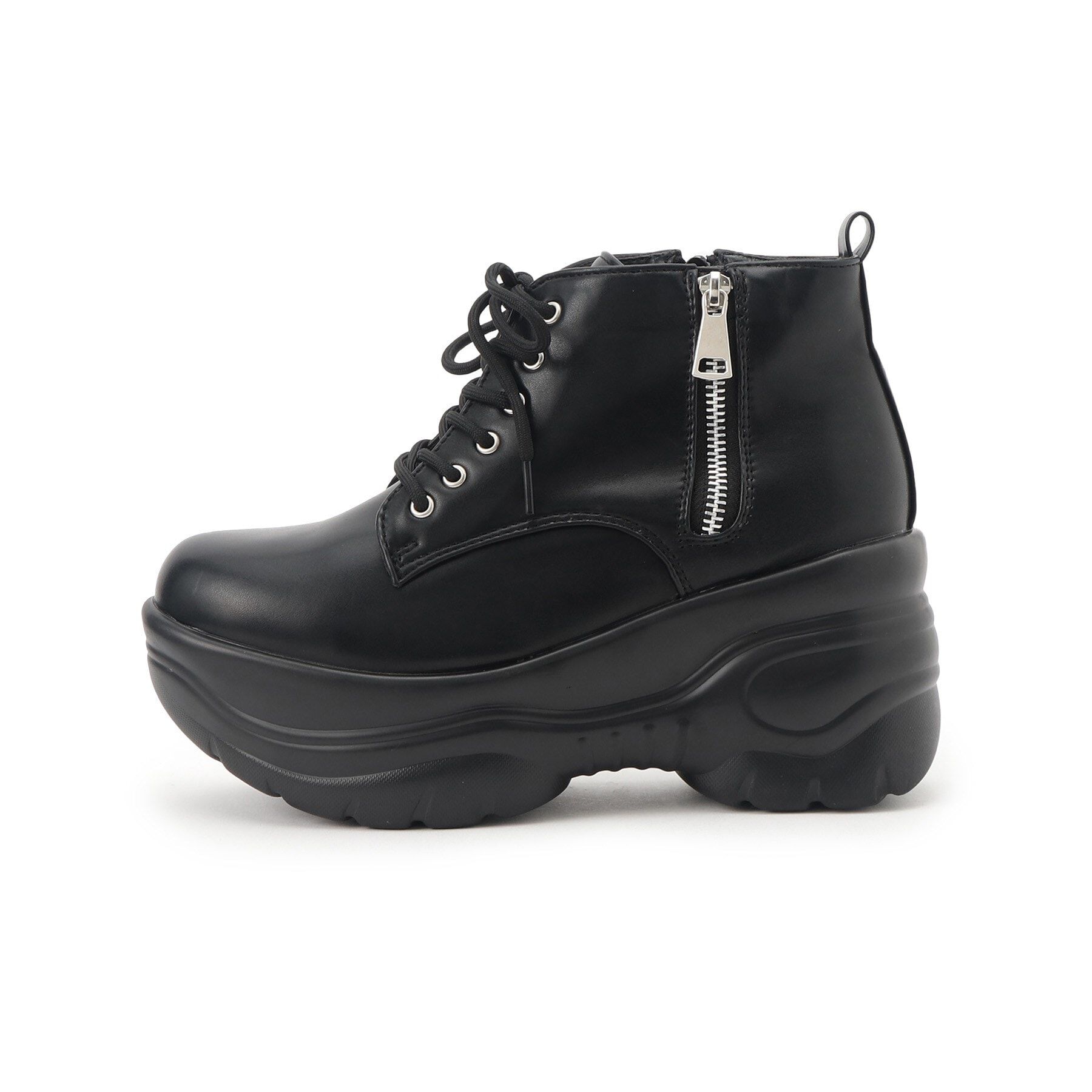 csT&P「厚底サイドジップスニーカー」|スニーカー|