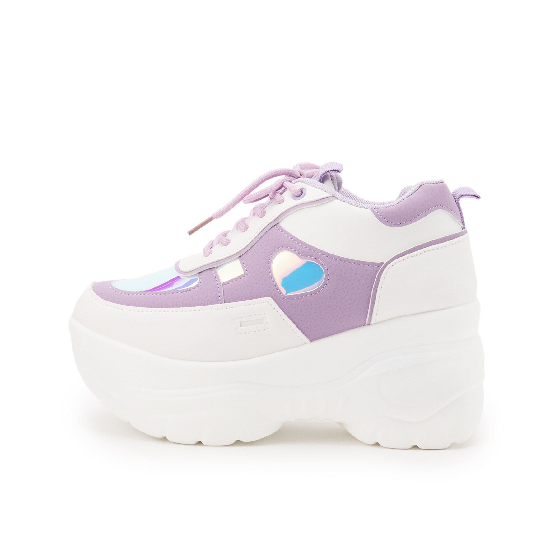 csT&P「厚底ハートオーロラスニーカー」|スニーカー|