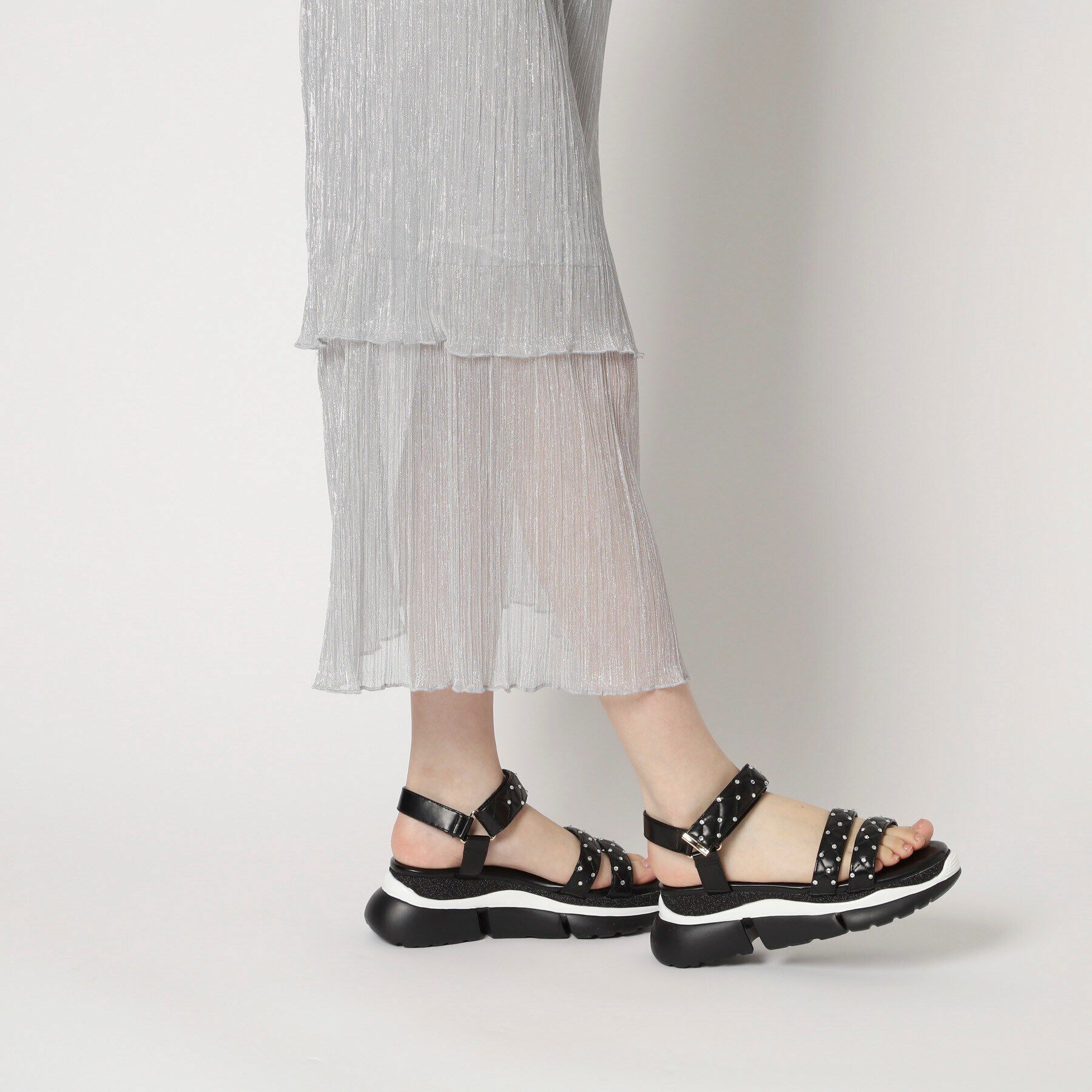 ESPERANZA「ラインストーンスポサン 24SS」|サンダル|